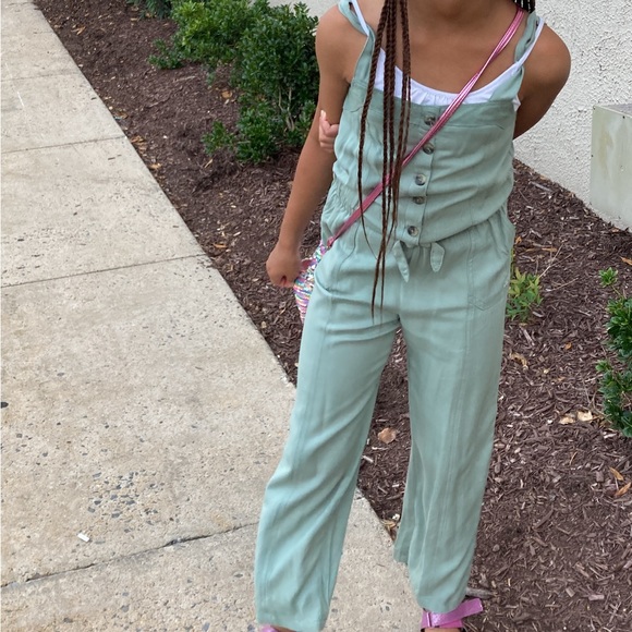 Girl’s Lightweight Cotton Overall - Picture 6 of 8